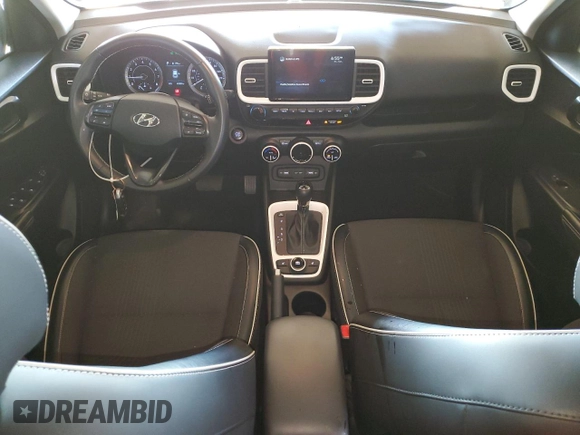 2022 Hyundai Venue SEL with VIN KMHRC8A36NU181204, listed as a Copart auction lot 58923985 with 40,300 mi miles and Salvage title. Bid and sale history available at DreamBid. Image 8.