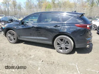 2020 Acura RDX w/A-Spec Pkg with VIN 5J8TC2H61LL018469, listed as a Copart auction lot 50243355 with 0 mi miles and Salvage Title. Bid and sale history available at carsss.com. Image 2.