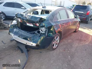 2015 Chevrolet Cruze LT with VIN 1G1PE5SBXF7250026, listed as a IAAI auction lot 41305781 with 139,323 mi miles. Bid and sale history available at carsss.com. Image 4.
