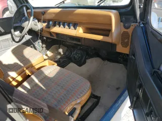 1995 Jeep Wrangler S z VIN 1J4FY19P8SP300768, wystawiony jako Copart lot #54414255 z przebiegiem 199 044 mil mil oraz Szkoda całkowita • Salvage title. Historia ofert i sprzedaży dostępna na DreamBid. Obrazek 10.