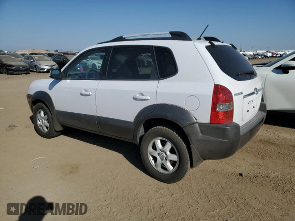 2005 Hyundai Tucson GLS with VIN KM8JN72D75U169698, listed as a Copart auction lot 71572094 with 149,706 mi miles and Salvage Title. Bid and sale history available at carsss.com. Image 2.