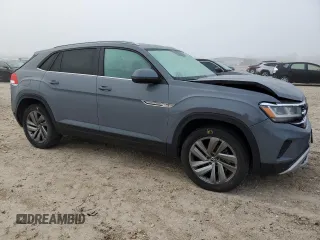 2021 Volkswagen Atlas SE z VIN 1V2JE2CA3MC214375, wystawiony jako Copart lot #54017365 z przebiegiem 34 730 mil mil oraz Szkoda całkowita • Salvage title. Historia ofert i sprzedaży dostępna na DreamBid. Obrazek 4.