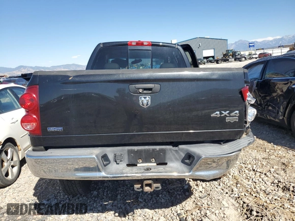2009 Dodge Ram 2500 Laramie with VIN 3D3KS28L89G540791, listed as a Copart auction lot 68290654 with 124,098 mi miles and Salvage Title. Bid and sale history available at carsss.com. Image 6.