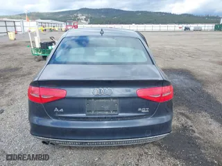 2014 Audi A4 Premium Plus with VIN WAUFFAFL4EN002292, listed as a IAAI auction lot 41852570 with 108,639 mi miles. Bid and sale history available at carsss.com. Image 16.