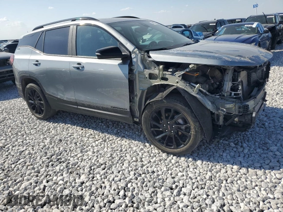 2023 GMC Terrain SLE with VIN 3GKALTEG1PL146735, listed as a Copart auction lot 44252865 with 33,767 mi miles and Salvage title. Bid and sale history available at DreamBid. Image 4.