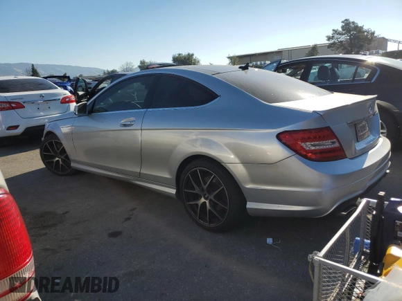 2013 Mercedes-Benz C C 350 with VIN WDDGJ5HB4DF952071, listed as a Copart auction lot 89209365 with 132,232 mi miles and Salvage Title. Bid and sale history available at carsss.com. Image 2.