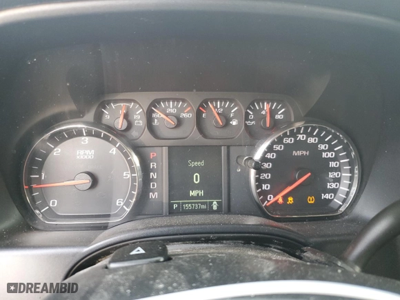 2015 Chevrolet Silverado 1500 LS with VIN 1GCVKPEC0FZ347070, listed as a Copart auction lot 45713865 with 155,737 mi miles and Salvage Title. Bid and sale history available at carsss.com. Image 9.