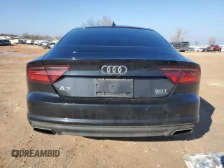 2016 Audi A7 3.0 Premium Plus with VIN WAUWGAFC4GN180820, listed as a Copart auction lot 41121534 with 60,687 mi miles. Bid and sale history available at carsss.com. Image 6.