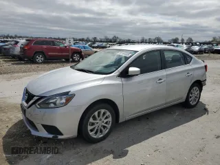 2019 Nissan Sentra SV with VIN 3N1AB7AP9KY314132, listed as a Copart auction lot 51161035 with 135,727 mi miles and Salvage Title. Bid and sale history available at carsss.com. Image 1.