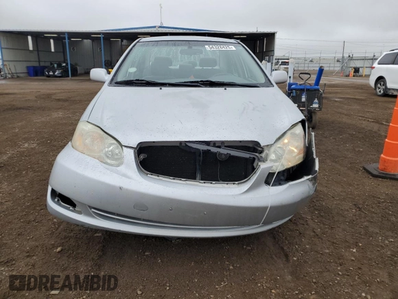 2006 Toyota Corolla CE with VIN 1NXBR32EX6Z594649, listed as a Copart auction lot 54328425 with 215,180 mi miles and Salvage Title. Bid and sale history available at DreamBid. Image 5.