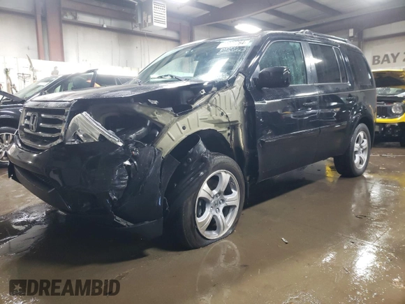 2013 Honda Pilot EX-L with VIN 5FNYF3H54DB003560, listed as a Copart auction lot 78986764 with 140,424 mi miles and Salvage Title. Bid and sale history available at DreamBid. Image 1.