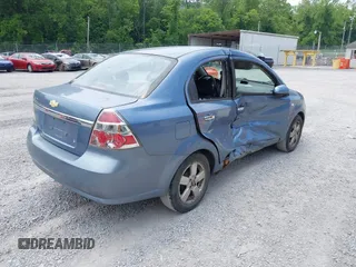 2008 Chevrolet Aveo LT with VIN KL1TG56608B051166, listed as a IAAI auction lot 42404470 with 162,198 mi miles and . Bid and sale history available at DreamBid. Image 4.