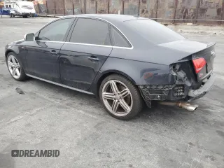 2012 Audi S4 Premium Plus with VIN WAUBGAFL6CA004593, listed as a Copart auction lot 80134974 with 93,822 mi miles and Salvage Title. Bid and sale history available at carsss.com. Image 2.