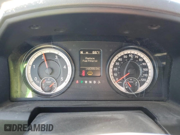2017 Ram 2500 Tradesman with VIN 3C6UR5CL3HG694840, listed as a Copart auction lot 51284985 with 148,399 mi miles and Salvage title. Bid and sale history available at DreamBid. Image 9.