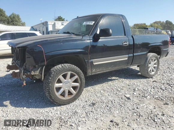2004 Chevrolet Silverado 1500 LS with VIN 1GCEC14T64Z234068, listed as a Copart auction lot 75937834 with 217,085 mi miles and Salvage Title. Bid and sale history available at carsss.com. Image 1.