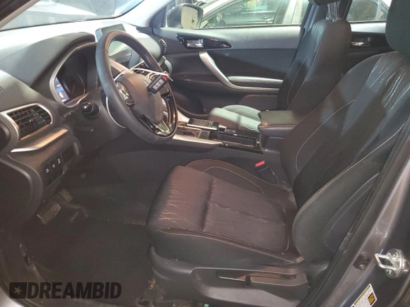 2020 Mitsubishi Eclipse Cross SE with VIN JA4AS5AA2LZ017086, listed as a Copart auction lot 87841555 with 37,545 mi miles and Salvage title. Bid and sale history available at DreamBid. Image 7.
