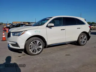 2017 Acura MDX Technology with VIN 5FRYD3H56HB008656, listed as a Copart auction lot 53645365 with 68,569 mi miles and Salvage title. Bid and sale history available at DreamBid. Image 1.