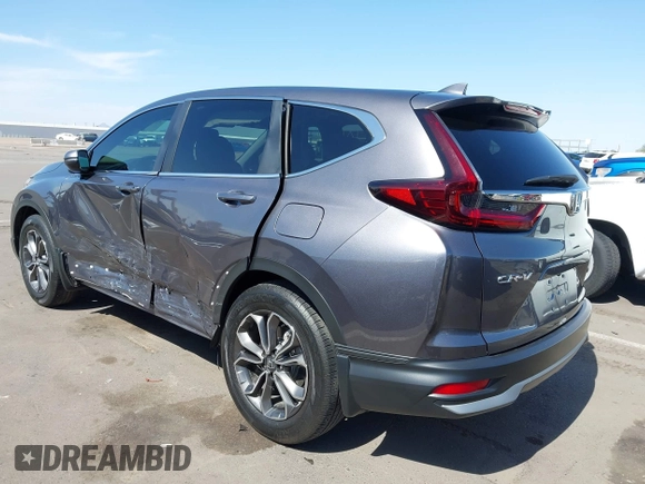 2020 Honda CR-V EX with VIN 5J6RW1H5XLA009373, listed as a IAAI auction lot 42510328 with 20,104 mi miles and . Bid and sale history available at DreamBid. Image 3.