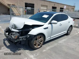 2013 Kia Optima SX with VIN 5XXGR4A6XDG106409, listed as a IAAI auction lot 42525630 with 213,722 mi miles and . Bid and sale history available at DreamBid. Image 18.