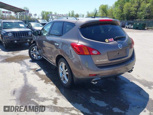 2009 Nissan Murano S with VIN JN8AZ18W19W125600, listed as a IAAI auction lot 42055358 with 66,165 mi miles and . Bid and sale history available at carsss.com. Image 3.