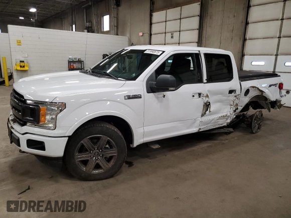 2020 Ford F-150 XL with VIN 1FTEW1EPXLKE19918, listed as a Copart auction lot 51990875 with 79,713 mi miles and Salvage Title. Bid and sale history available at carsss.com. Image 1.