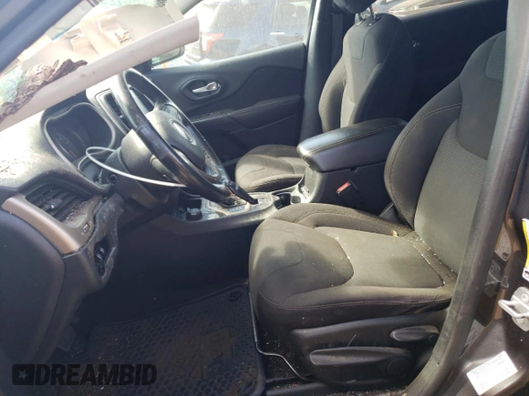 2016 Jeep Cherokee 75th Anniversary with VIN 1C4PJMCB9GW215318, listed as a Copart auction lot 71108894 with 95,519 mi miles and Salvage Title. Bid and sale history available at carsss.com. Image 7.