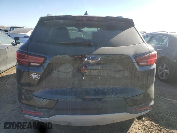 2024 Chevrolet Blazer LT with VIN 3GNKBJR44RS195421, listed as a Copart auction lot 88692715 with 12,113 mi miles and Salvage title. Bid and sale history available at DreamBid. Image 6.