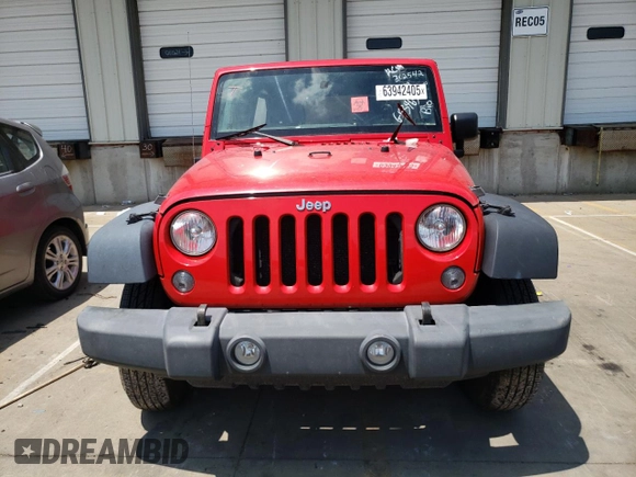 2016 Jeep Wrangler Unlimited Sport with VIN 1C4BJWDG9GL302542, listed as a Copart auction lot 63942405 with 174,632 mi miles and Clean title. Bid and sale history available at DreamBid. Image 5.