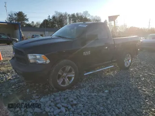 2014 Ram 1500 Express with VIN 3C6JR6AG7EG105010, listed as a Copart auction lot 87680985 with 178,002 mi miles and Salvage title. Bid and sale history available at DreamBid. Image 1.