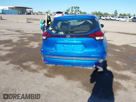 2023 Nissan Kicks S with VIN 3N1CP5BV6PL511307, listed as a IAAI auction lot 40763948 with 1 mi miles. Bid and sale history available at carsss.com. Image 16.