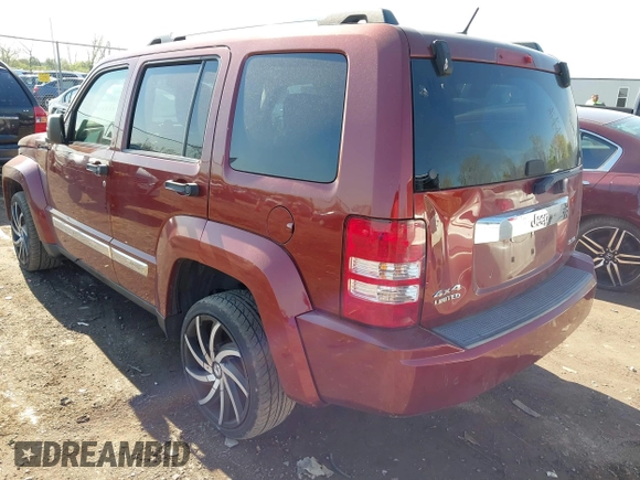 2008 Jeep Liberty Limited with VIN 1J8GN58K58W173226, listed as a IAAI auction lot 42111089 with 158,003 mi miles and . Bid and sale history available at carsss.com. Image 3.
