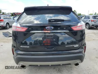 2020 Ford Edge Titanium with VIN 2FMPK3K99LBB21615, listed as a Copart auction lot 61408575 with 28,507 mi miles and Salvage title. Bid and sale history available at DreamBid. Image 6.
