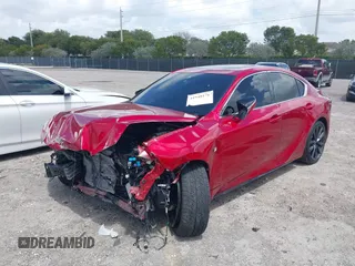 2022 Lexus IS 350 F Sport z VIN JTHGZ1B29N5049764, wystawiony jako IAAI lot #41948176 z przebiegiem 32 264 mil mil oraz . Historia ofert i sprzedaży dostępna na DreamBid. Obrazek 2.