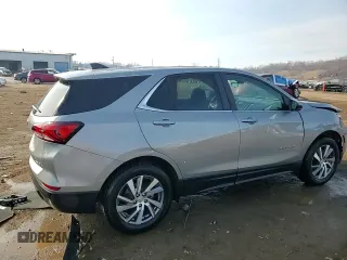 2024 Chevrolet Equinox LT with VIN 3GNAXUEG2RL247363, listed as a Copart auction lot 48898345 with 16,244 mi miles and Salvage Title. Bid and sale history available at DreamBid. Image 15.