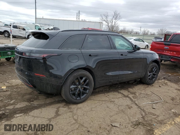 2024 Land Rover Range Rover Velar Dynamic SE z VIN SALYL2EX8RA377459, wystawiony jako Copart lot #51112595 z przebiegiem 12 512 mil mil oraz Czysty tytuł • Clean title. Historia ofert i sprzedaży dostępna na DreamBid. Obrazek 3.