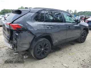 2023 Toyota RAV4 Hybrid XSE with VIN 4T3E6RFV1PU117863, listed as a Copart auction lot 60135555 with 28,248 mi miles and Salvage title. Bid and sale history available at DreamBid. Image 3.