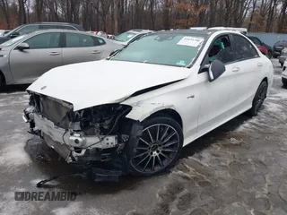 2018 Mercedes-Benz C 43 AMG with VIN 55SWF6EB4JU247805, listed as a IAAI auction lot 41434798 with 92,618 mi miles and . Bid and sale history available at carsss.com. Image 16.