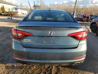 2016 Hyundai Sonata SE with VIN 5NPE24AF2GH265865, listed as a Copart auction lot 46844155 with 138,131 mi miles and Non Repairable. Bid and sale history available at carsss.com. Image 6.