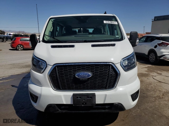 2023 Ford Transit Passenger Wagon XL with VIN 1FBAX2Y8XPKB08585, listed as a Copart auction lot 48351295 with 51,307 mi miles and Clean Title. Bid and sale history available at carsss.com. Image 5.