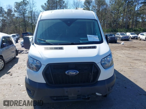 2023 Ford Transit Cargo with VIN 1FTBR1C88PKA07752, listed as a IAAI auction lot 41590510 with 71,062 mi miles and . Bid and sale history available at DreamBid. Image 13.