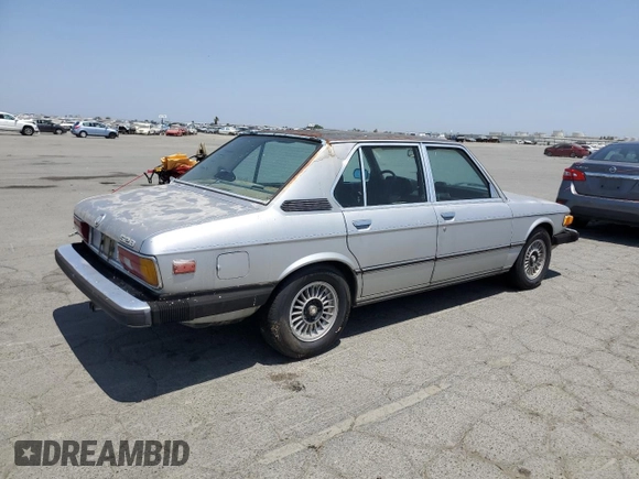 1979 BMW 5 Series with VIN 5330332, listed as a Copart auction lot 59641685 with 242,458 mi miles and Non repairable. Bid and sale history available at DreamBid. Image 3.