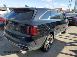 2023 Kia Sorento Hybrid SX Prestige with VIN KNDRMDLGXP5140744, listed as a Copart auction lot 82930404 with 31,234 mi miles and Salvage Title. Bid and sale history available at carsss.com. Image 3.