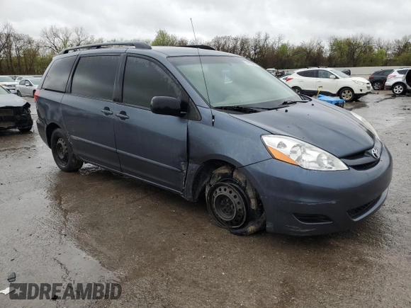 2006 Toyota Sienna CE with VIN 5TDZA23C66S565025, listed as a Copart auction lot 51615425 with 49,090 mi miles and Salvage title. Bid and sale history available at DreamBid. Image 4.