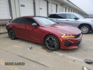 2022 Kia K5 GT-Line z VIN 5XXG64J27NG104074, wystawiony jako Copart lot #45189985 z przebiegiem 62 528 mil mil oraz Szkoda całkowita • Salvage title. Historia ofert i sprzedaży dostępna na DreamBid. Obrazek 4.