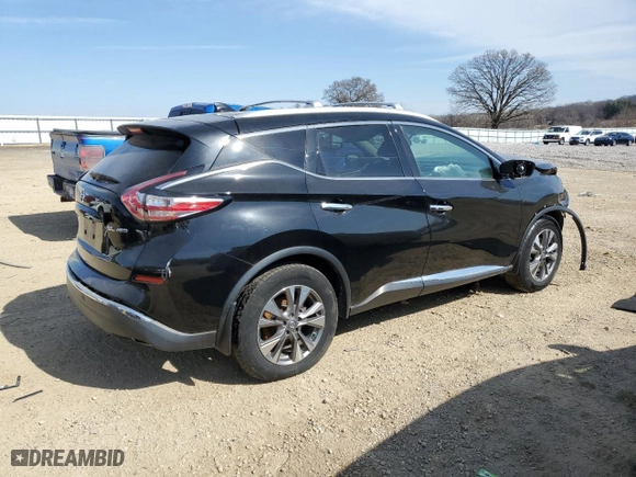 2018 Nissan Murano S with VIN 5N1AZ2MH3JN109428, listed as a Copart auction lot 48730525 with 0 mi miles and Non Repairable. Bid and sale history available at carsss.com. Image 3.