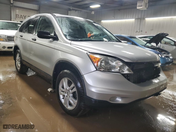 2011 Honda CR-V EX with VIN 5J6RE4H58BL027605, listed as a Copart auction lot 47988075 with 122,749 mi miles and Salvage Title. Bid and sale history available at carsss.com. Image 4.