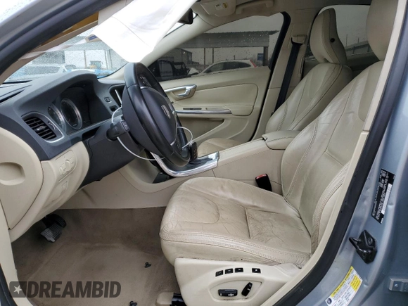 2013 Volvo S60 T5 Premier with VIN YV1612FS0D2200375, listed as a Copart auction lot 43930195 with 79,726 mi miles and Salvage Title. Bid and sale history available at carsss.com. Image 7.