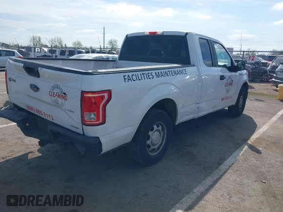 2016 Ford F-150 XL with VIN 1FTEX1C84GKD33082, listed as a IAAI auction lot 41834502 with 185,958 mi miles and . Bid and sale history available at carsss.com. Image 4.