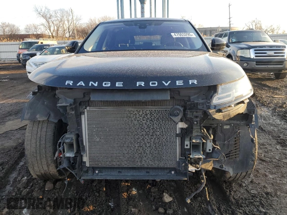2018 Land Rover Range Rover Velar S with VIN SALYB2RN8JA716298, listed as a Copart auction lot 47003295 with 55,279 mi miles and Salvage title. Bid and sale history available at DreamBid. Image 5.