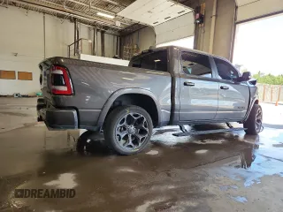 2021 Ram 1500 Limited with VIN 1C6SRFHT1MN563896, listed as a Copart auction lot 63918625 with 91,523 mi miles and Salvage title. Bid and sale history available at DreamBid. Image 3.